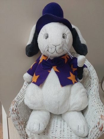 Ikea - peluche lapin blanc magicien