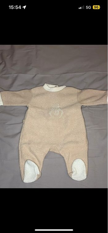 Pyjama 1 pièce 1Mois Mixte