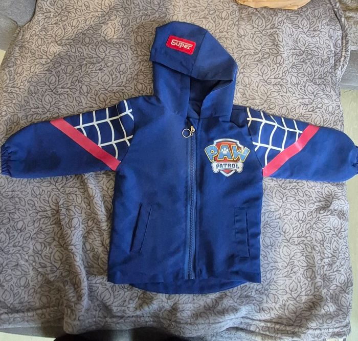 Veste pat patrouille bleu 18 mois