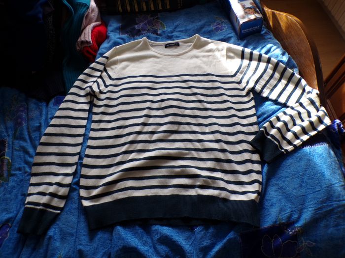 Pull marinière taille L