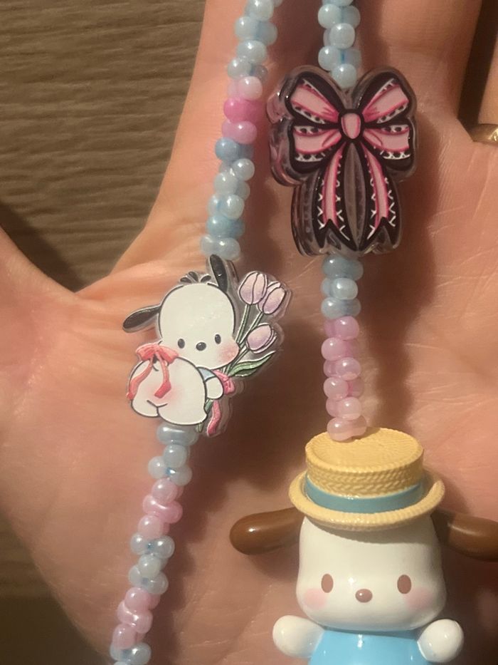Bracelet de portable/sac Pochacco Sanrio - photo numéro 3