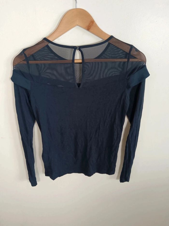 C16 blouse marine naf naf XS - photo numéro 2