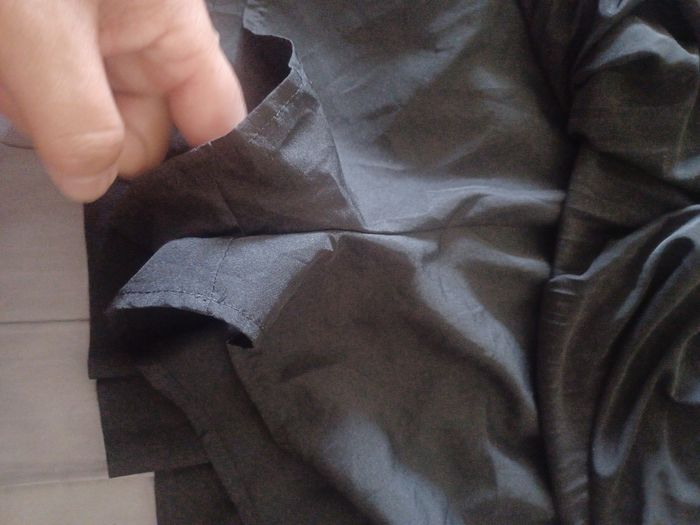 Jupe zara courte élastique faut cuir fluide S doublure short - photo numéro 5