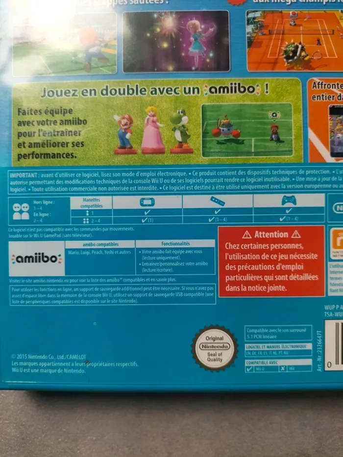 Mario Tennis Ultra Smash – Wii U - photo numéro 3