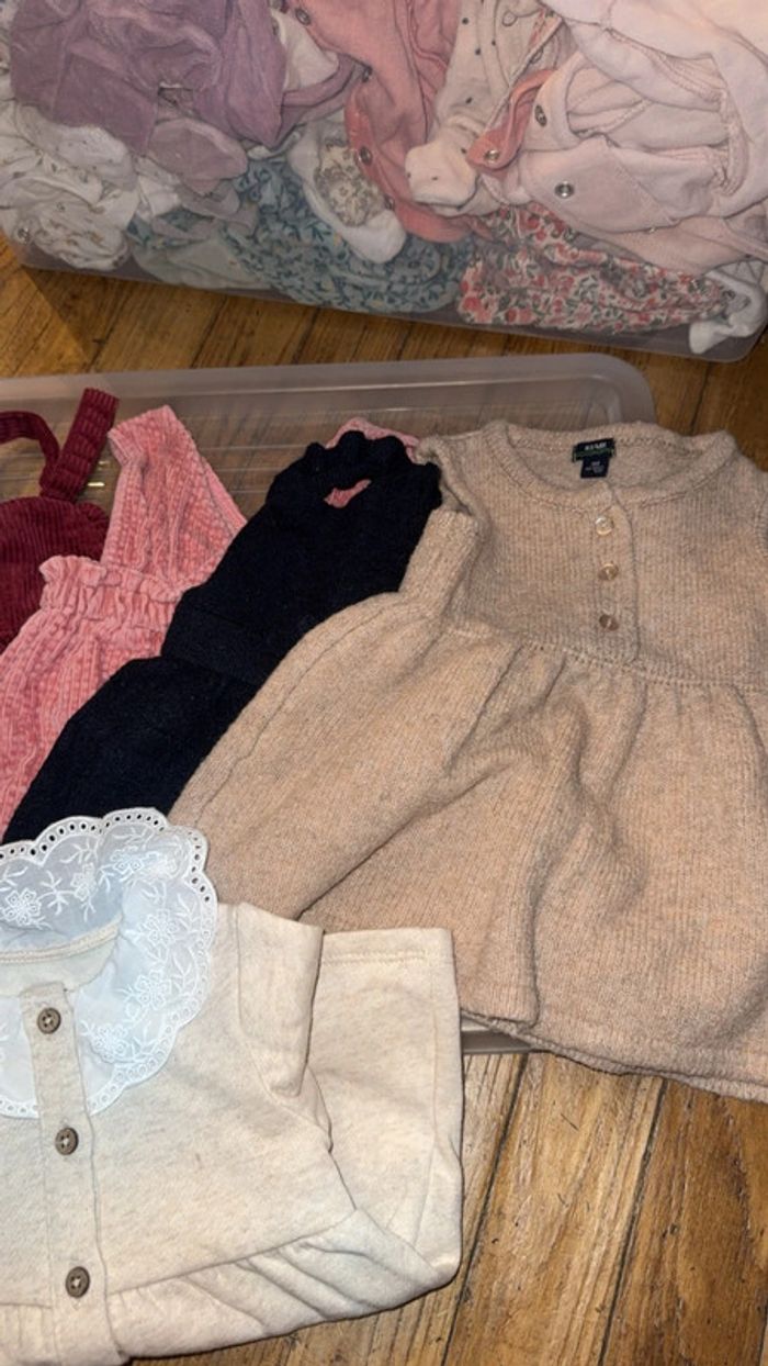 Lot robe bébé hiver/chaude 3 mois - photo numéro 3