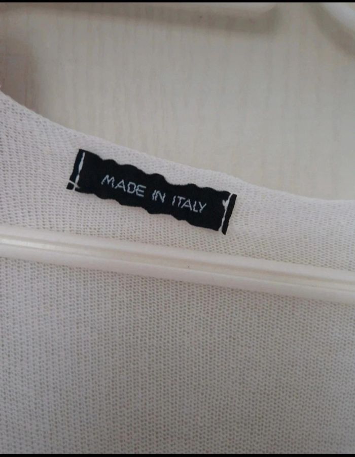 Neuf tee-shirt blanc femme taille M/38 - photo numéro 5