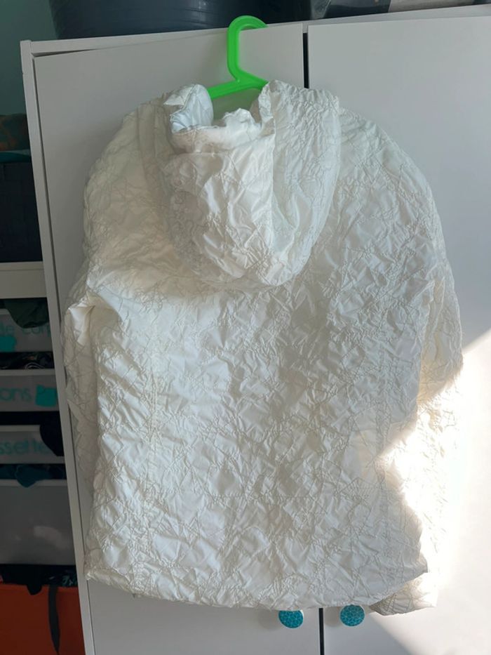 Manteau blanc femme bonobo M - photo numéro 4