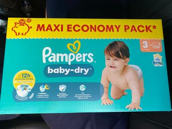 Cartons Pampers T3