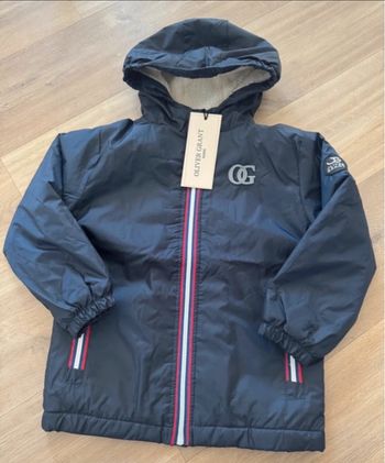 Veste imperméable fourrée Oliver Grant - Taille 4 ans - Neuve étiquetée