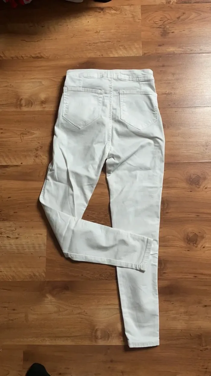 Pantalon blanc skinny - photo numéro 3