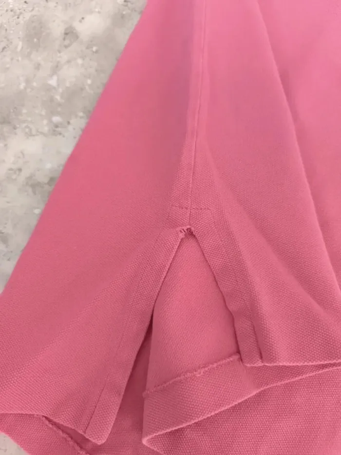 Polo Ralph Lauren homme taille 4XB rose saumon logo marine excellent état - photo numéro 10