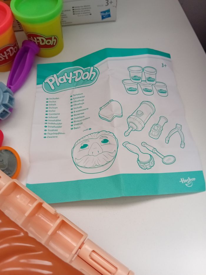Coffret le dentiste Play Doh pâte à modeler - photo numéro 5