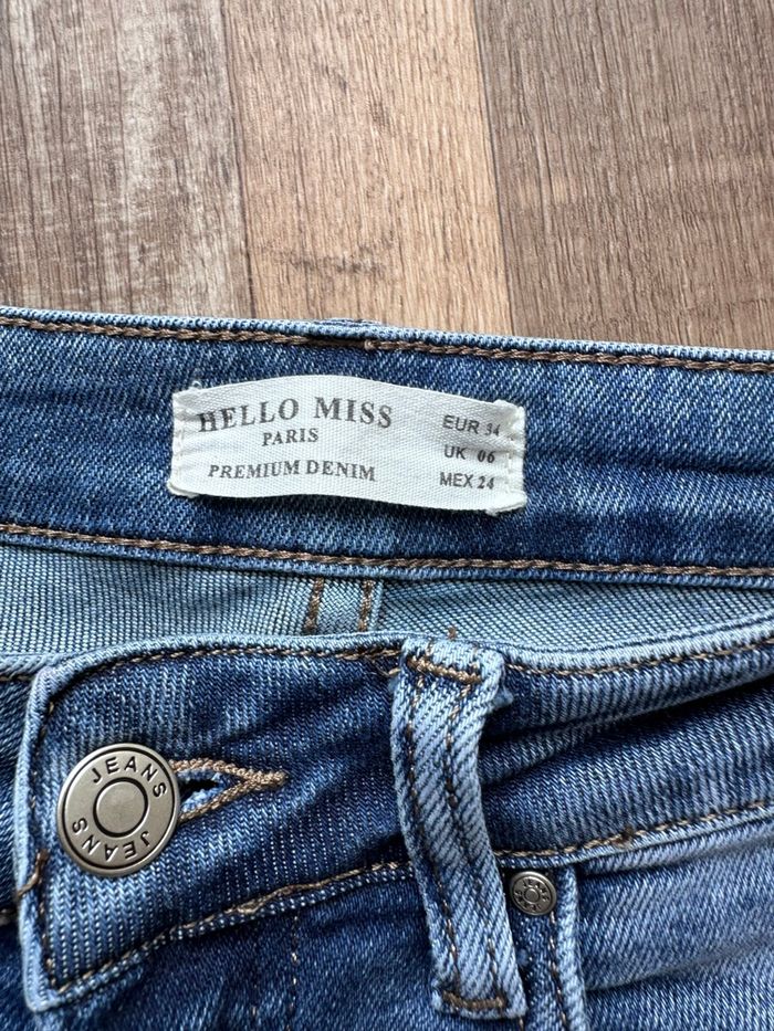 - Jeans Hello Miss   - Taille 34   - Très bon état - photo numéro 3