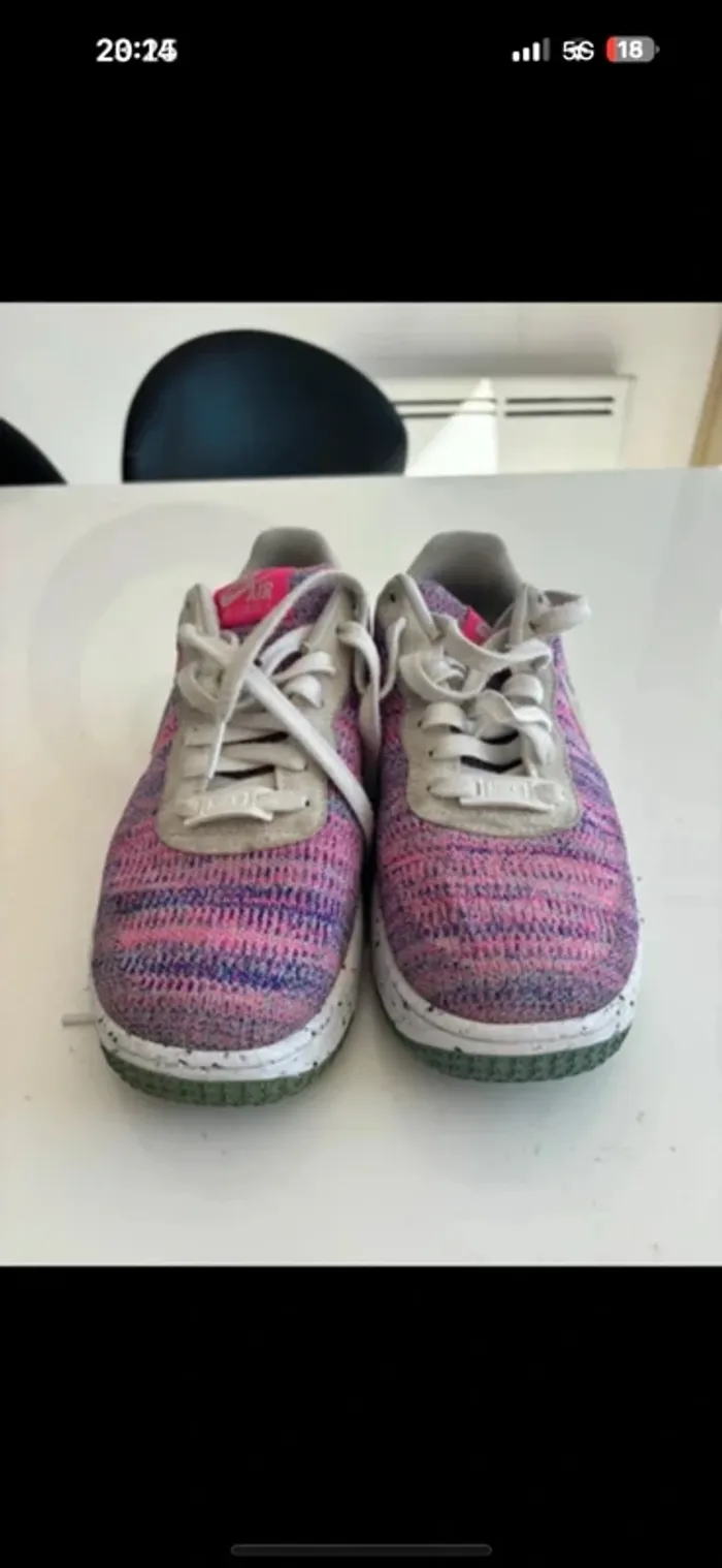 Baskets femme Nike Air Force 1 Low Crater taille 39 - photo numéro 7