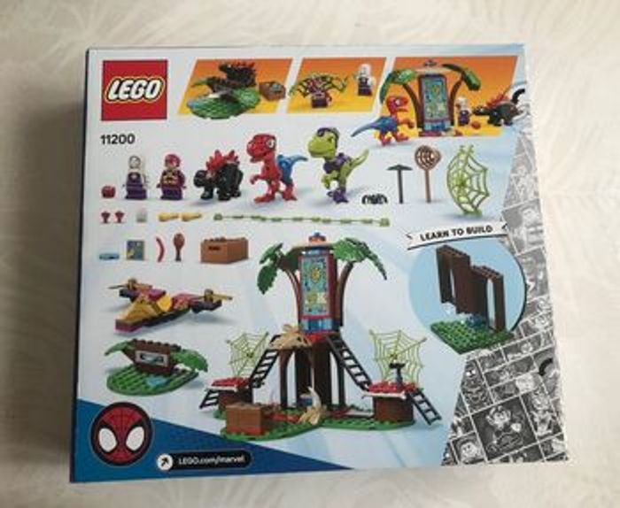 Lego 11200 Spidey and Gobby's Raptor Battle at Tree House - photo numéro 2
