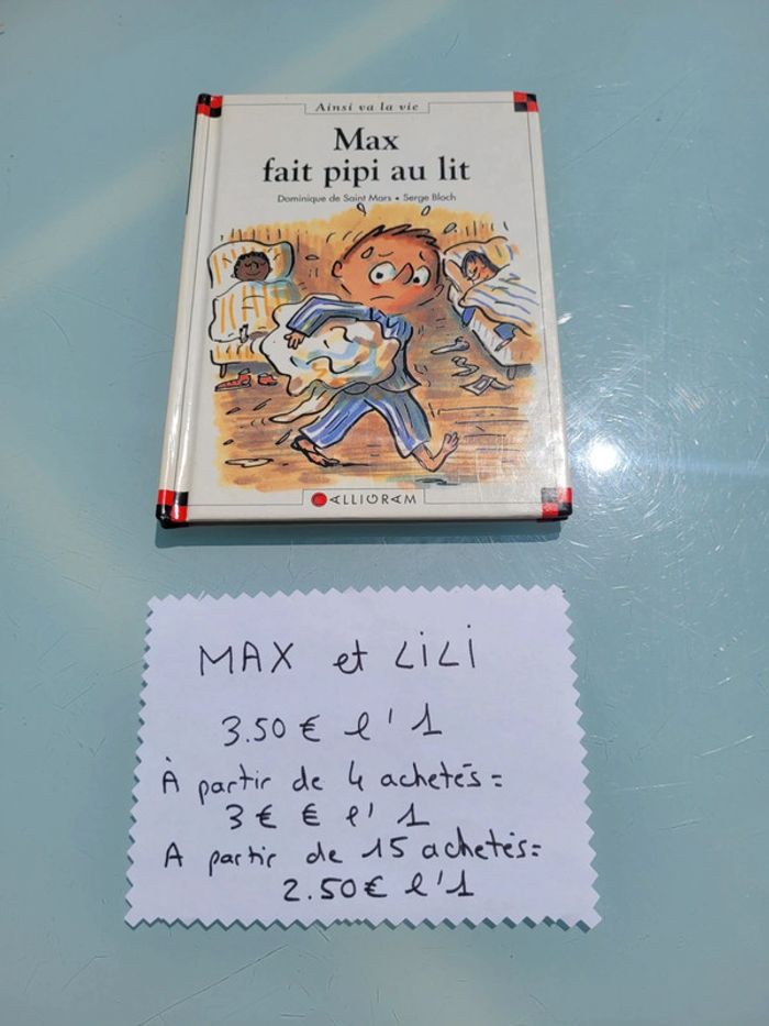 Les aventures de Max et Lili, Ainsi va la vie, Tome 59 : Max fait pipi au lit - photo numéro 2