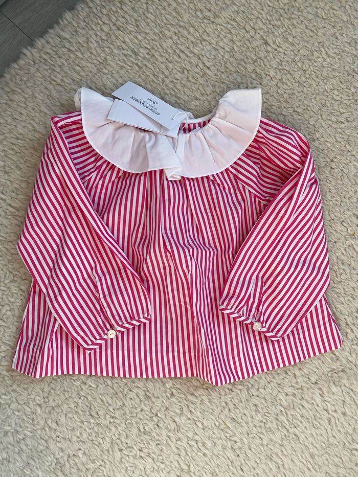 Blouse rayée jacadi