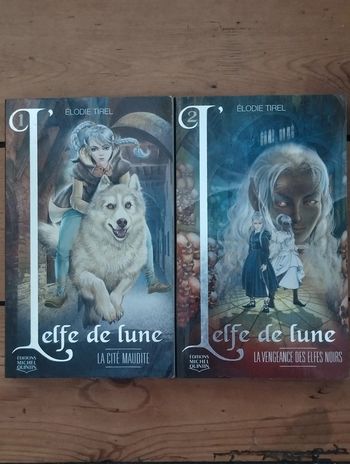 L'elfe de lune tome 1 et 2 Élodie Tirel