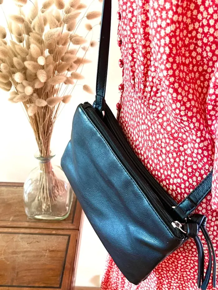 Sac à Main Noir Fonctionnel - By La Halle - photo numéro 14