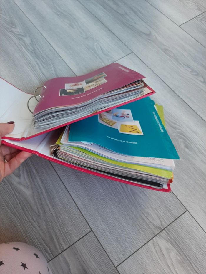 2 classeurs de mini patisserie - photo numéro 2