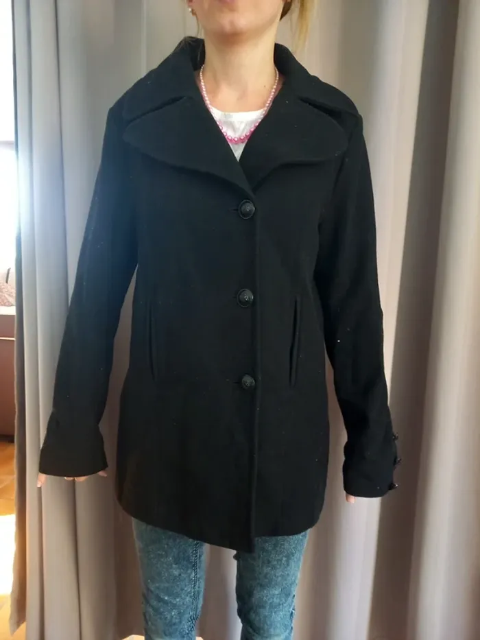 Manteau noir 40
