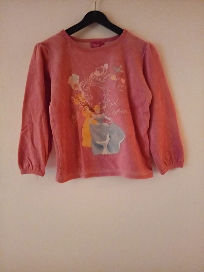 Pyjama 2 pièces rose. Disney 4 ans - photo numéro 5