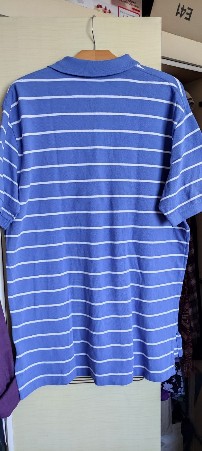 Polo bleu rayures , Ralph Lauren - photo numéro 2