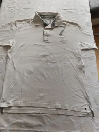Tee shirt Polo manches courtes homme Vestiaire principauté cannoise taille XL rétro vintage
