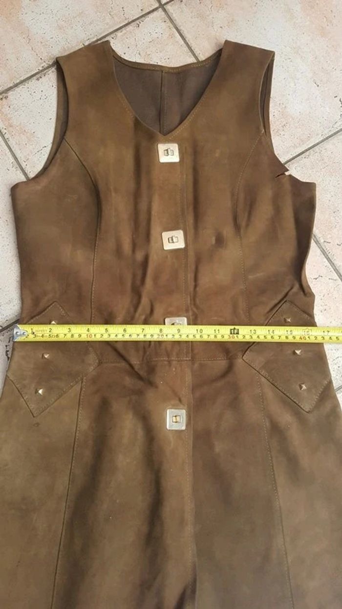 Robe vintage daim - photo numéro 3