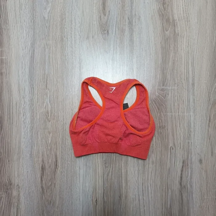Brassière gymshark femme orange xs - photo numéro 4