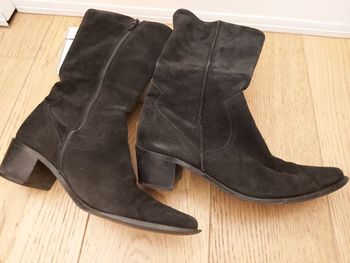 Bottines en Daim