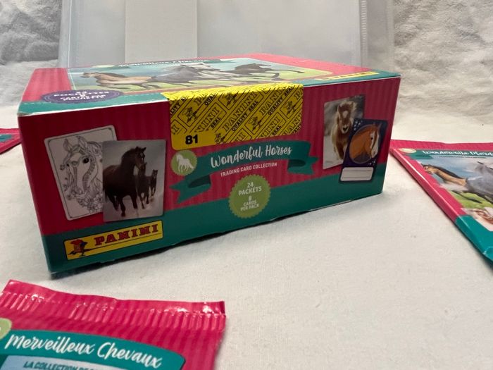 Kit panini Cartes à collectionner Merveilleux Chevaux - photo numéro 4