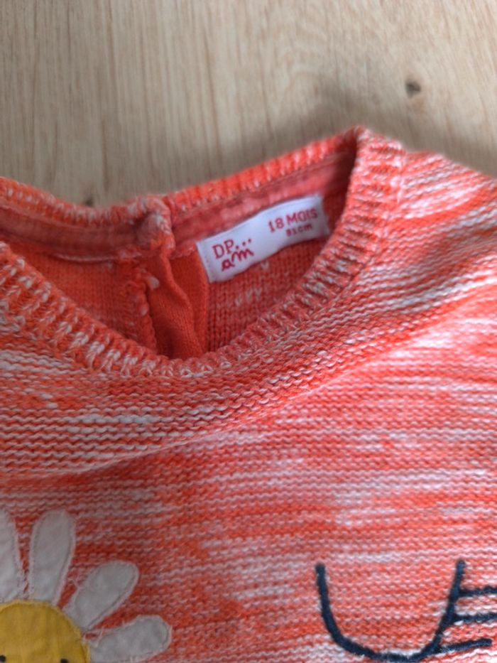 Pull léger fille DPAM - 18 mois 81cm - photo numéro 3