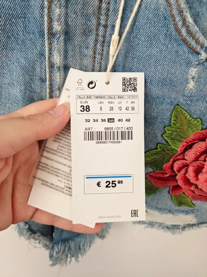 Superbe short Zara taille 38 - photo numéro 5