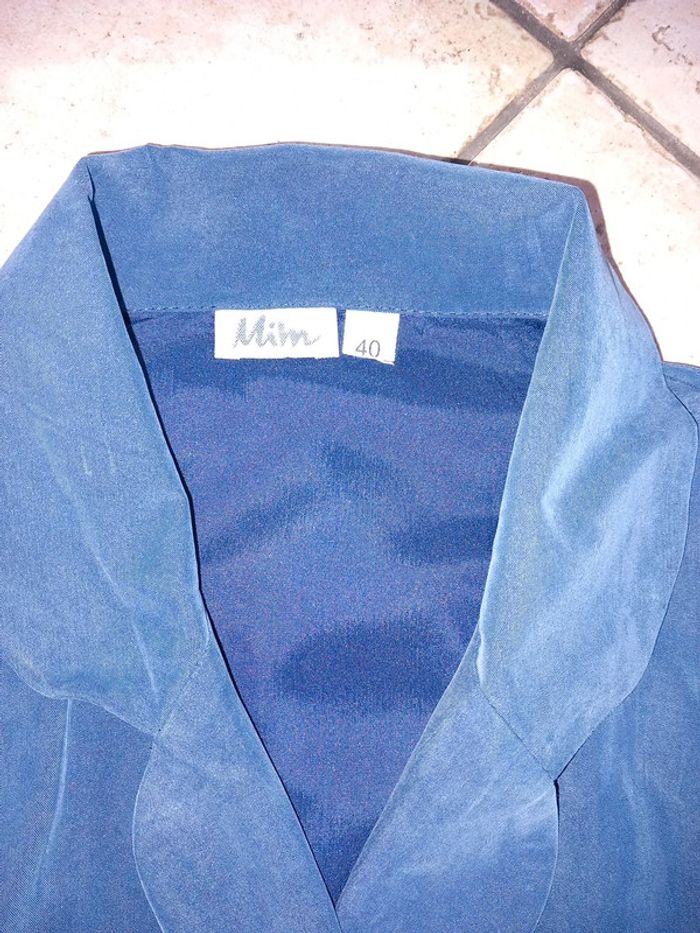 🚪tunique chemise Mim T40 polyester soie - photo numéro 4