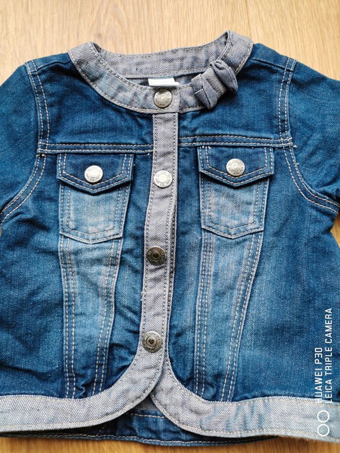 Veste en jean 12 mois - photo numéro 2