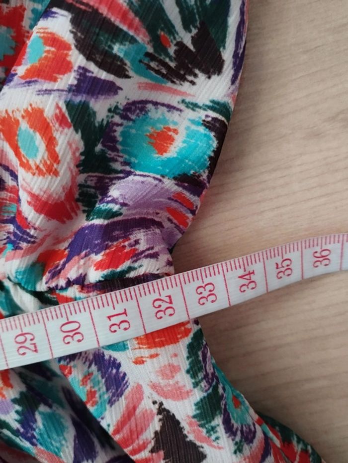 Robe dos croisé, fendue Promod taille 36 - photo numéro 8