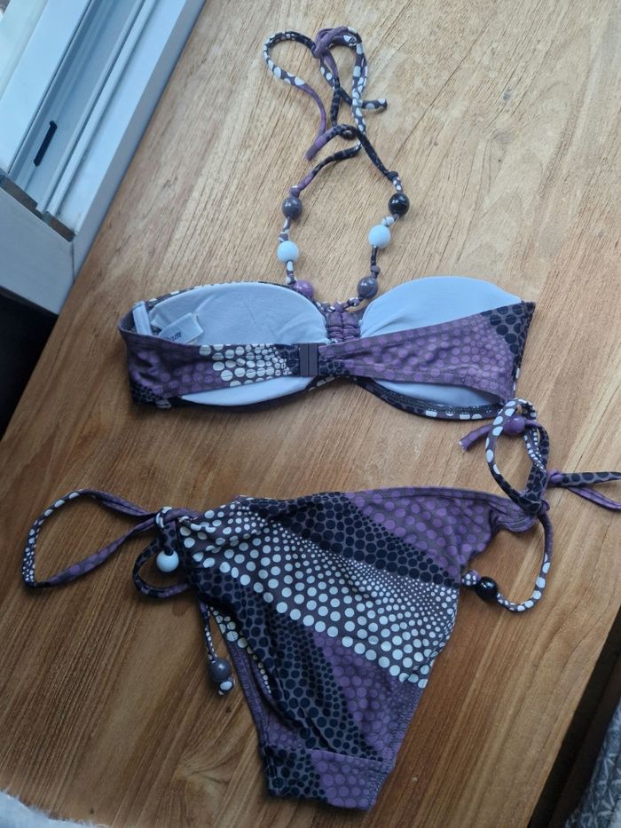 Ensemble maillot de bain Etam taille 36/38 TBE - photo numéro 2