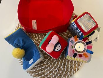 Cube d’éveil x4 - en tissu - Oxybul