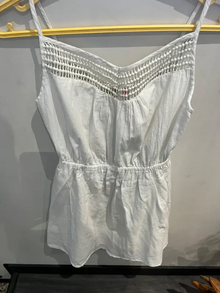 Robe blanche été only taille 36 neuve
