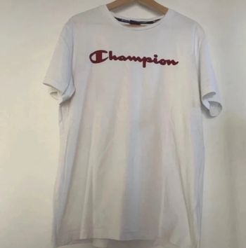 Tee shirt t-shirt, champion, taille XL blanc