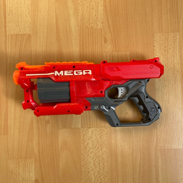 Nerf Mega Cycloneshock - Blaster à Tambour Rotatif (Puissant !) - photo numéro 2
