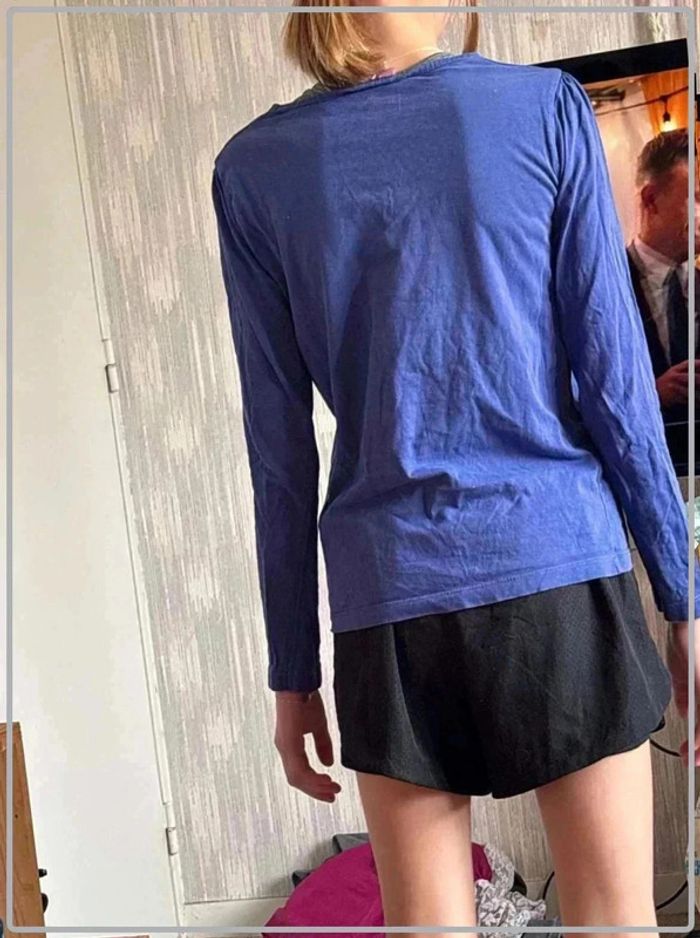 T shirt manche longue taille 12ans marque mky - photo numéro 3