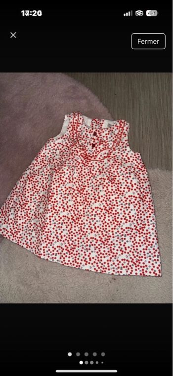 Robe Zara 9/12 mois comme neuf