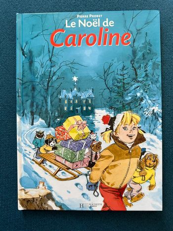 Bd le Noël de Caroline très bon état violon animaux album livre vintage