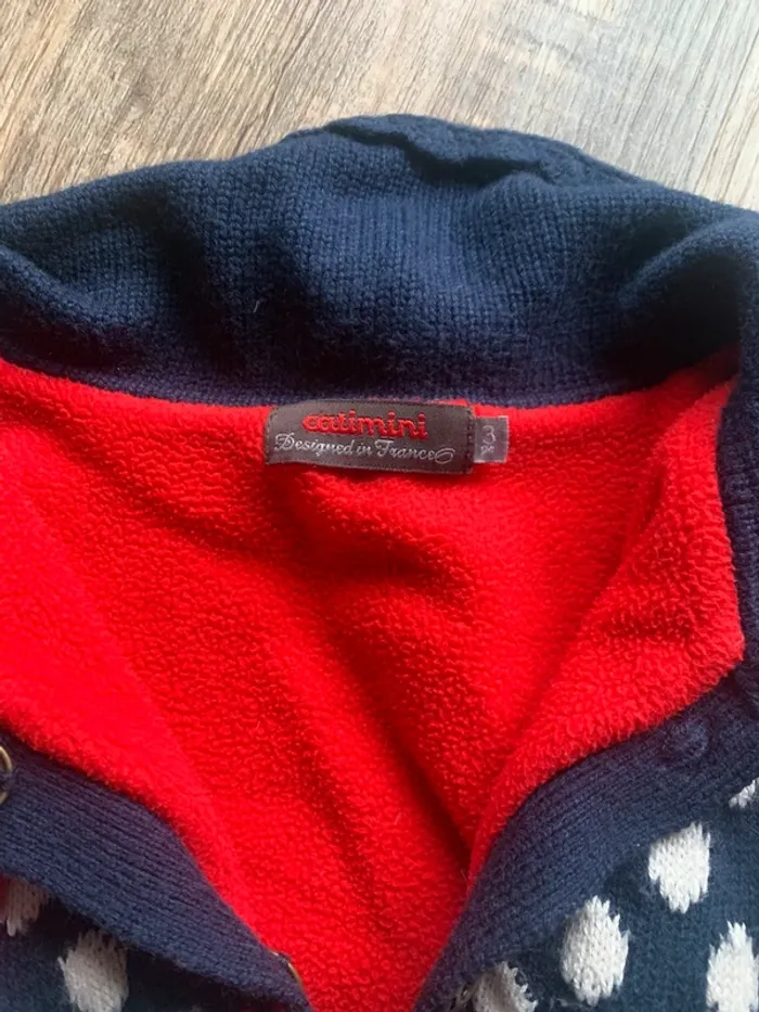 Très beau manteau tricoté - photo numéro 3