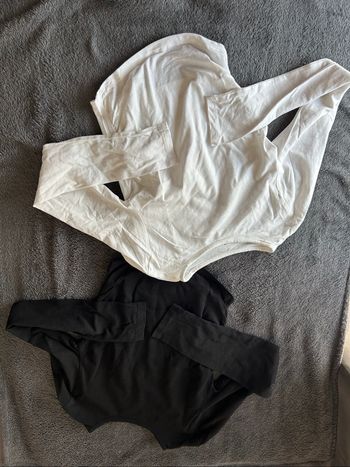 Lot de 2 hauts basic noir et blanc