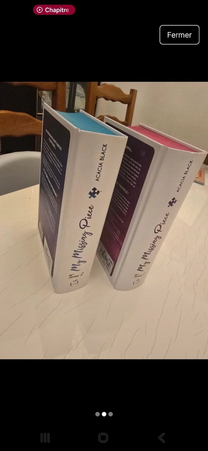 Lot des 2 tomes Collector The Missing Piece - photo numéro 2