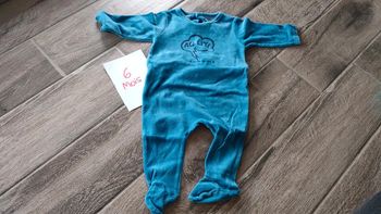 Pyjama grenouillère velours