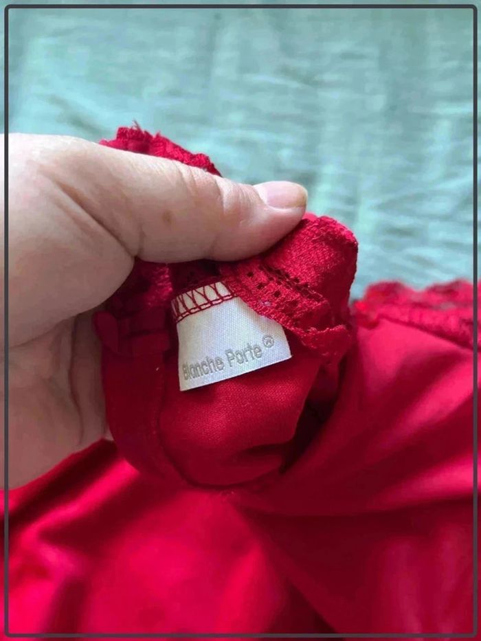 Jolie top femme taille 46/48 marque blanche porte - photo numéro 4
